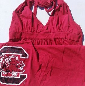 Gamecock Halter Dress w/ bling!